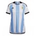 Billige Argentina Hjemmetrøye Dame VM 2022 Kortermet